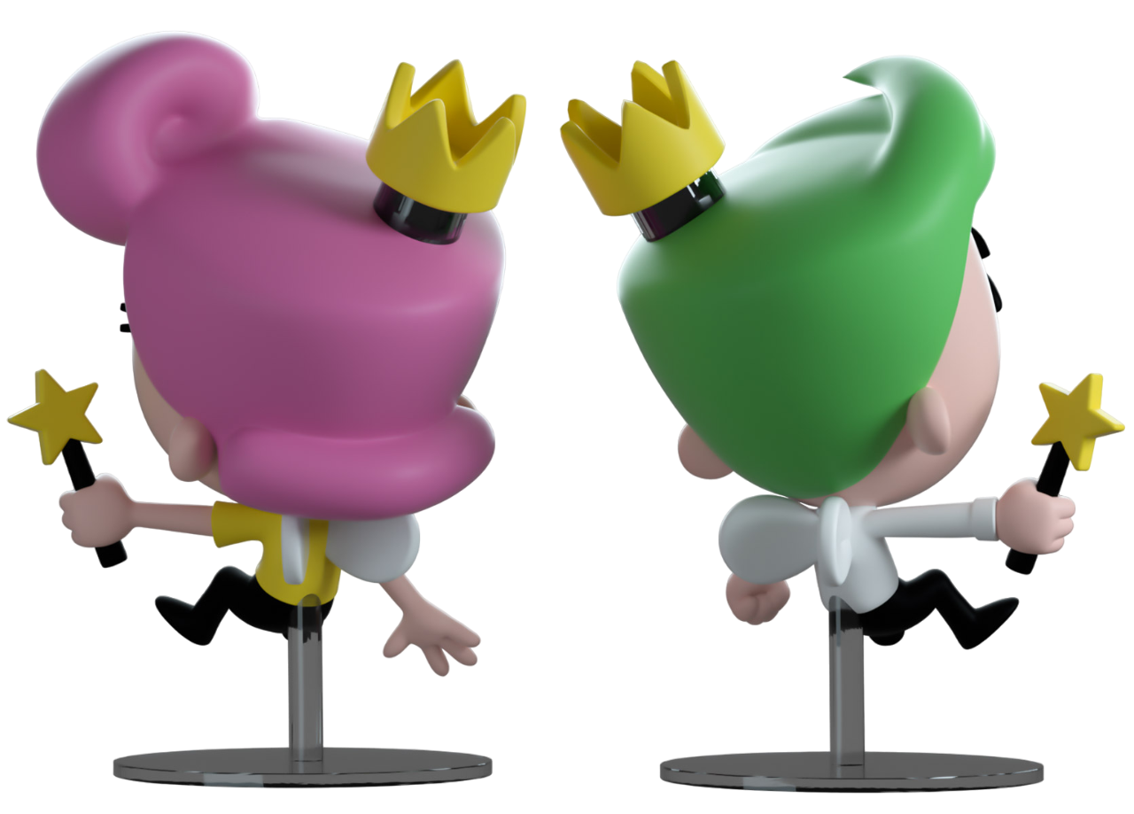 The Fairly Oddparents Cosmo and Wanda Youtooz Vinyl Figure