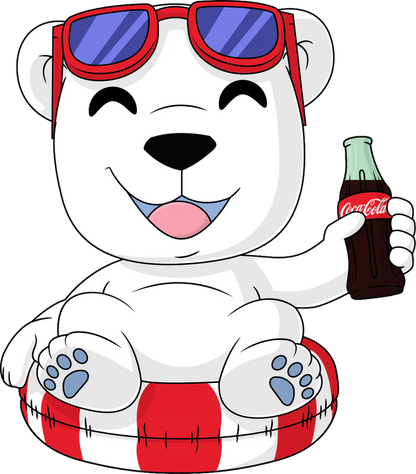 Coca-Cola Polar Bear Youtooz Vinyl Figure