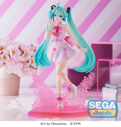 Hatsune Miku Sakura Miku Omutatsu Luminasta Figure