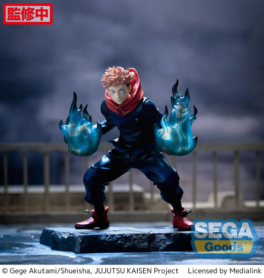 Jujutsu Kaisen Yuji Itadori Joint Struggle Luminasta Figure