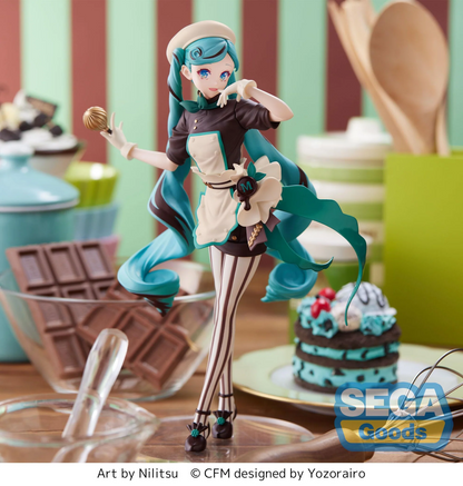 Hatsune Miku Bitter Patissier SEGA Luminasta Figure