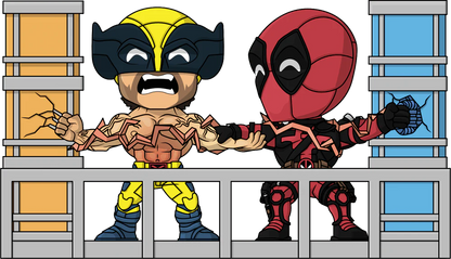 Deadpool and Wolverine Youtooz Vinyl Figure Deadpool & Wolverine
