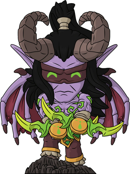 World of Warcraft Youtooz Vinyl Figure Illidan Stormrage