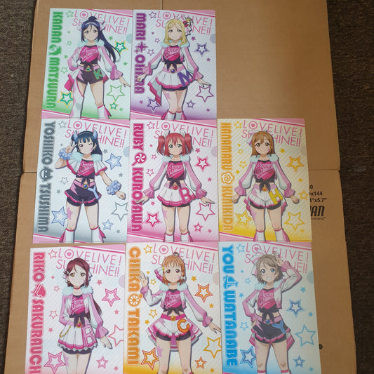 Love Live Sunshine A4 Clear File Miracle Wave