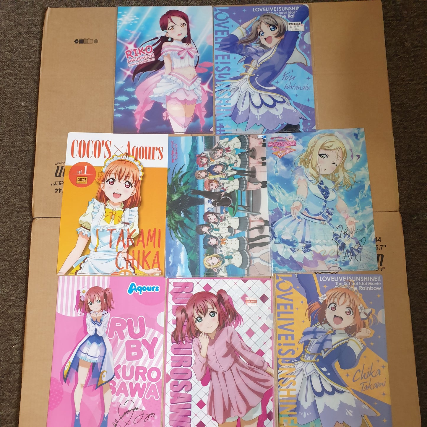 Love Live Sunshine A4 Clear File