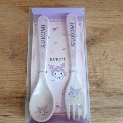 Sanrio Kuromi Cutlery Spoon & Fork