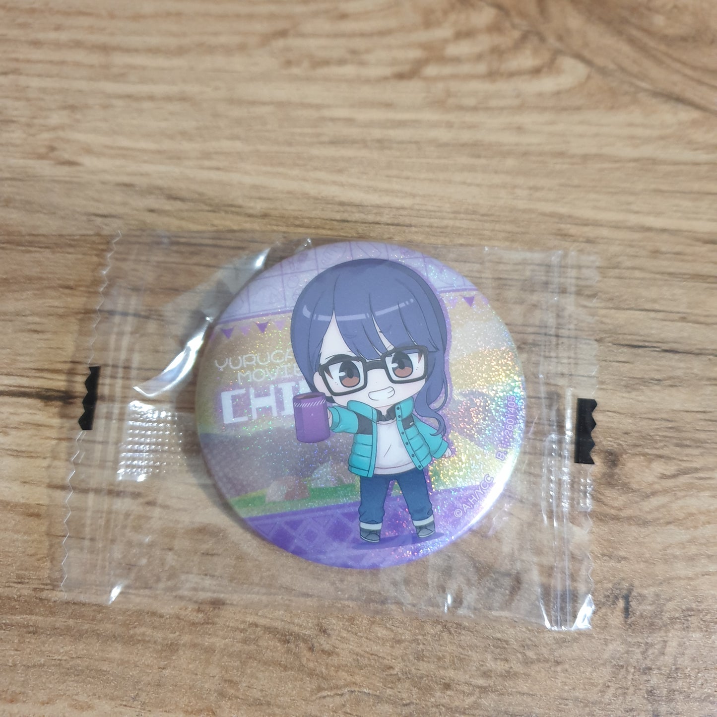 Yuru Camp (Laid Back Camp) Chiaki Ogaki Pin Badge