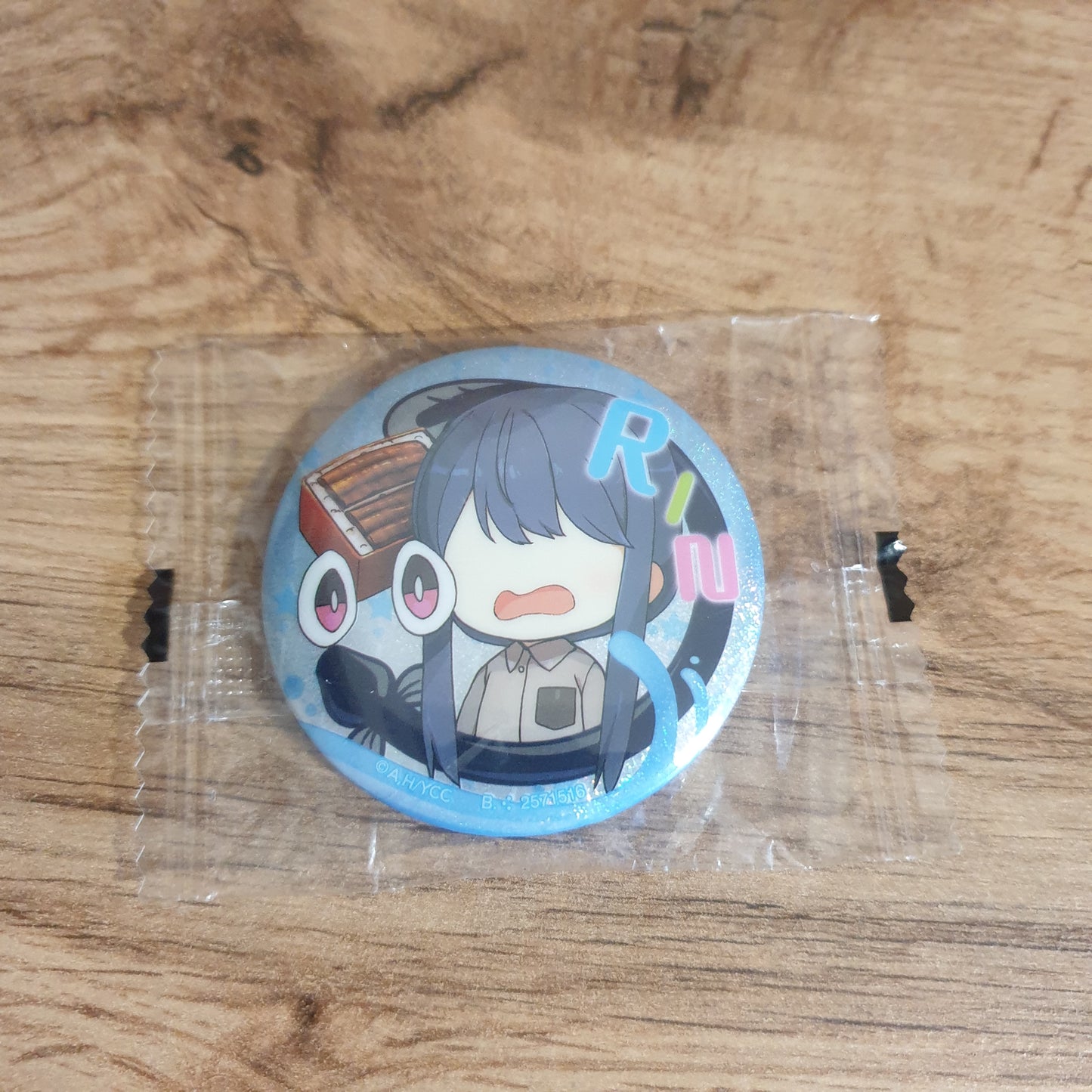 Yuru Camp (Laid Back Camp) Rin Shima Pin Badge