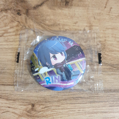 Yuru Camp (Laid Back Camp) Rin Shima Pin Badge