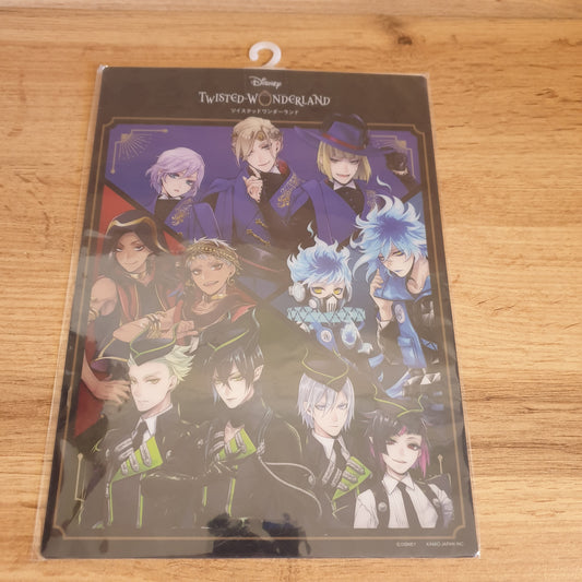 Twisted Wonderland A5 Clear File