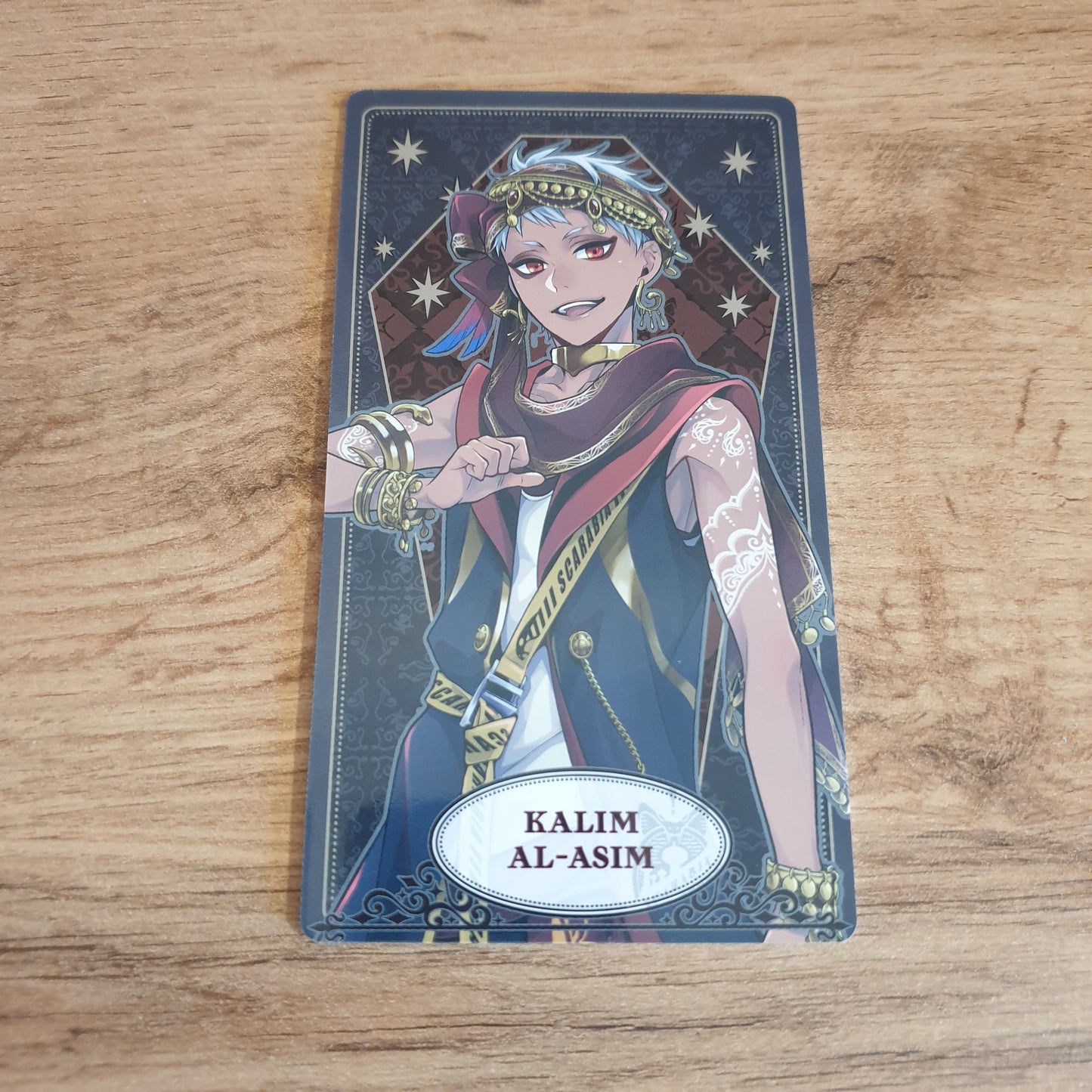 Twisted Wonderland Kalim Al-Asim Arcana Card