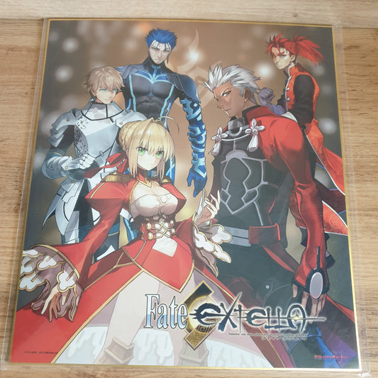 Fate Extella Shikishi Art Board