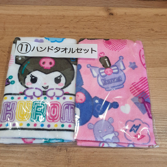 Sanrio Kuromi Hand Towel 2 Pack