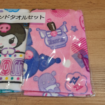 Sanrio Kuromi Hand Towel 2 Pack