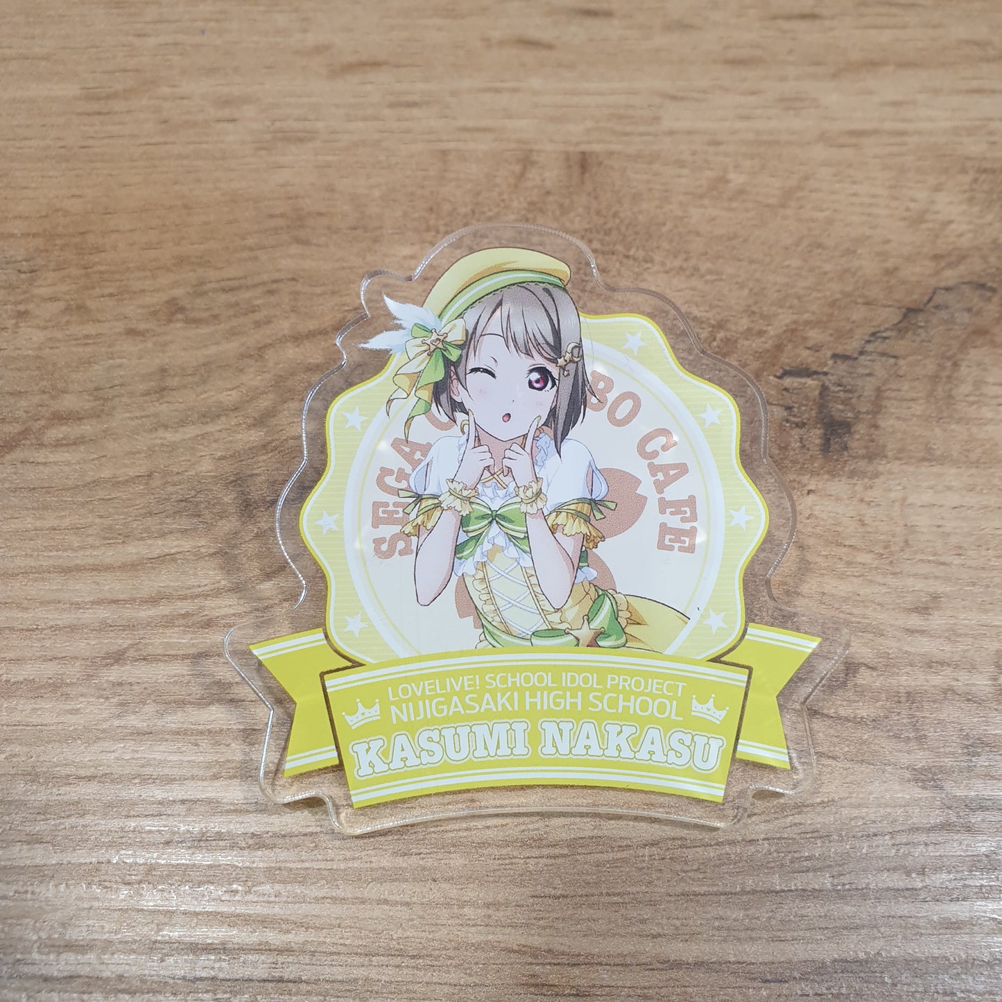 Love Live Nijigasaki Kasumi Nakasu Acrylic Pin Badge