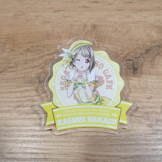 Love Live Nijigasaki Kasumi Nakasu Acrylic Pin Badge