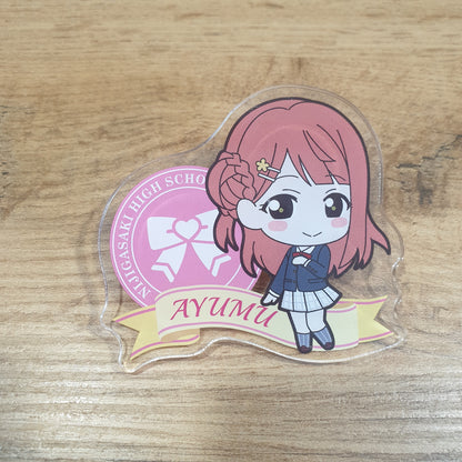 Love Live Nijigasaki Ayumu Uehara Acrylic Pin Badge