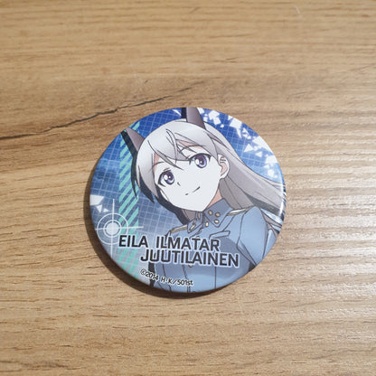 Strike Witches Eila Ilmatar Juutilainen Pin Badge