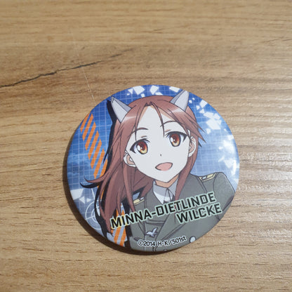 Strike Witches Minna Dietlinde Wilcke Pin Badge