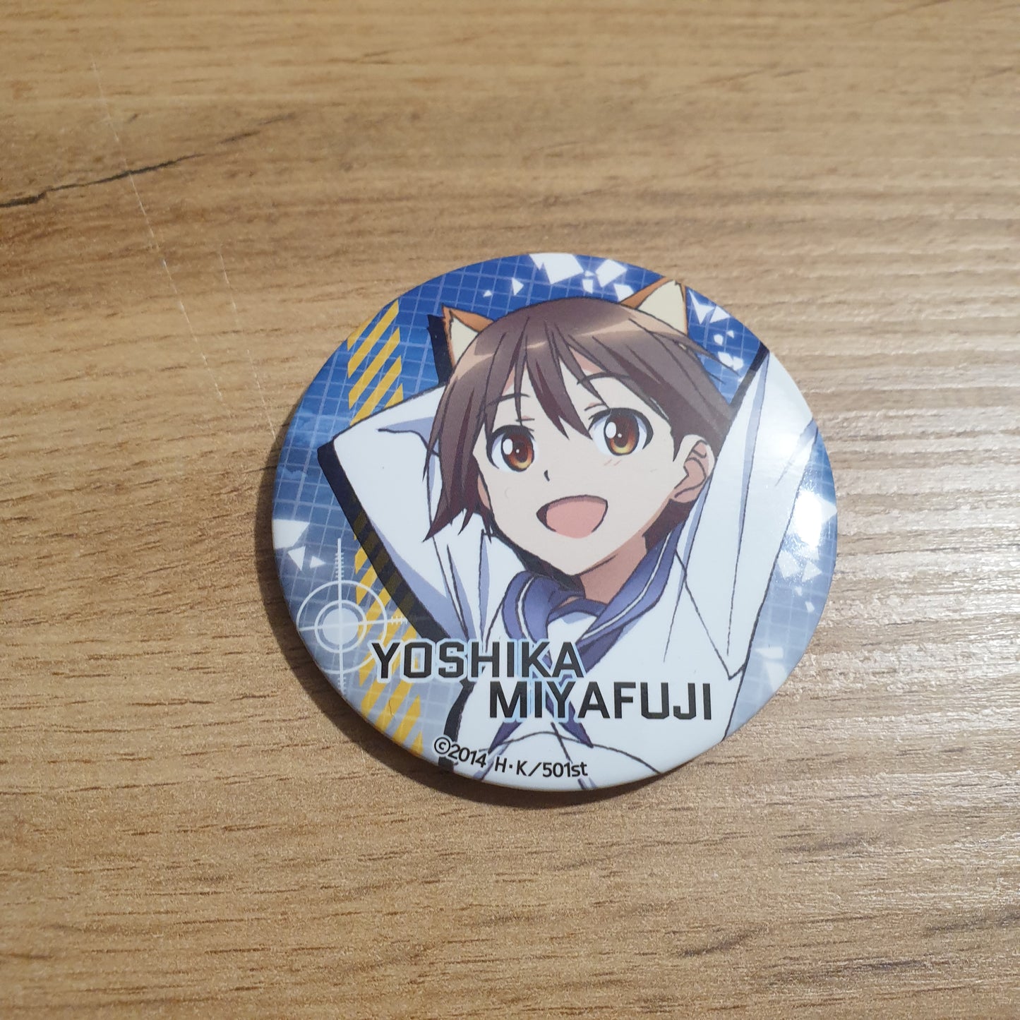 Strike Witches Yoshika Miyafuji Pin Badge