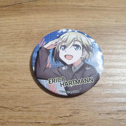 Strike Witches Erica Hartmann Pin Badge