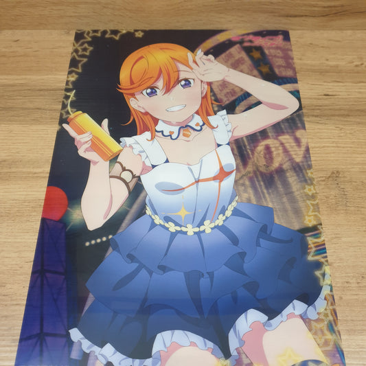 Love Live Super Star!! A4 Poster Kanon Shibuya