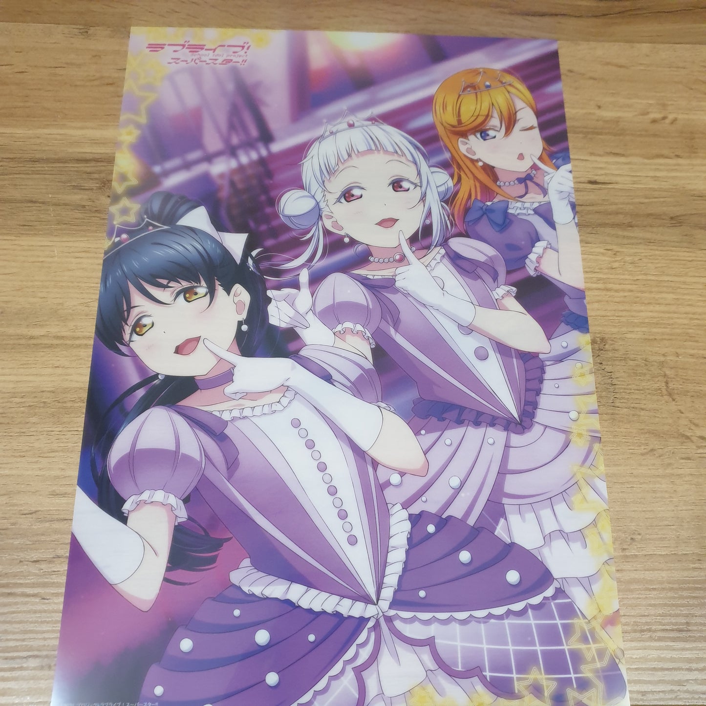 Love Live Super Star!! A4 Poster Ren, Chisato & Kanon