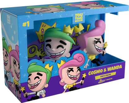 The Fairly Oddparents Cosmo and Wanda Youtooz Vinyl Figure