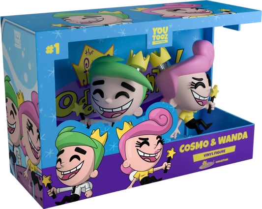 The Fairly Oddparents Cosmo and Wanda Youtooz Vinyl Figure