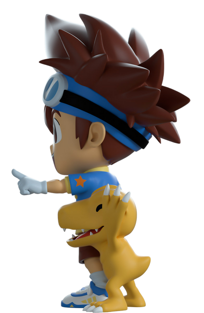 Digimon Tai and Agumon Youtooz Vinyl Figure