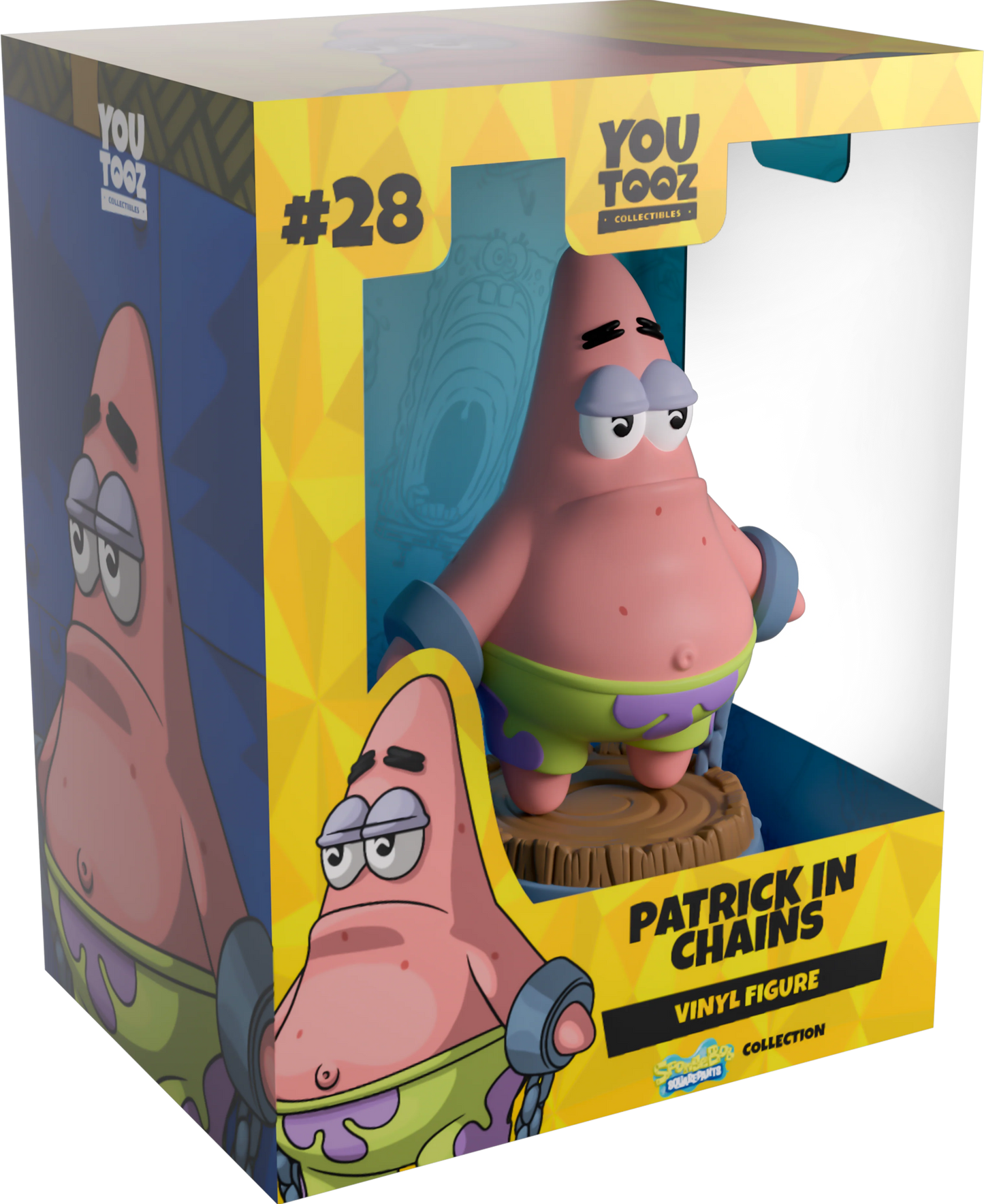 Spongebob Squarepants Youtooz Vinyl Figure Patrick In Chains