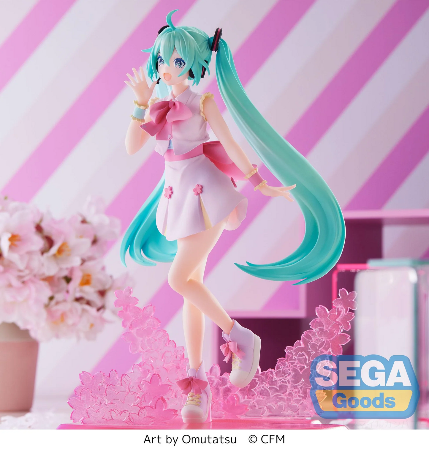 Hatsune Miku Sakura Miku Omutatsu Luminasta Figure