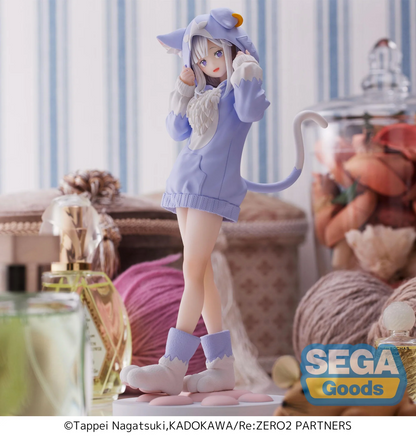 Re:Zero Emilia Mofumofu Pack SEGA Luminasta Figure