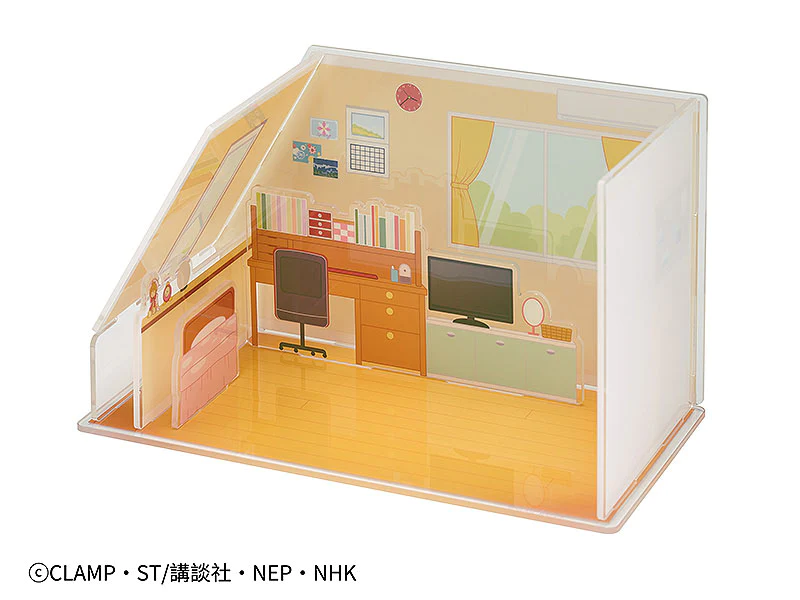 Cardcaptor Sakura Clear Card Acrylic Diorama Background (Sakura's Bedroom)