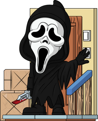 Scream Youtooz Vinyl Figure Lights Out Ghostface