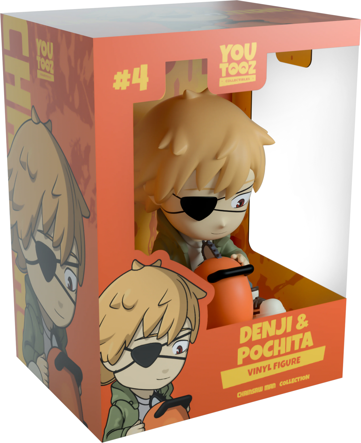 Chainsaw Man Denji & Pochita Youtooz Vinyl Figure