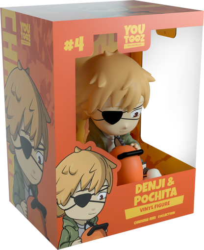 Chainsaw Man Denji & Pochita Youtooz Vinyl Figure