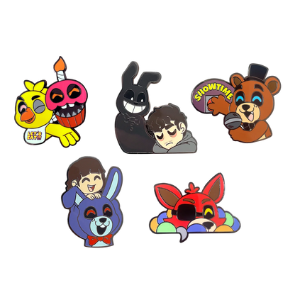 Five Nights At Freddy's Movie Youtooz Pin Set