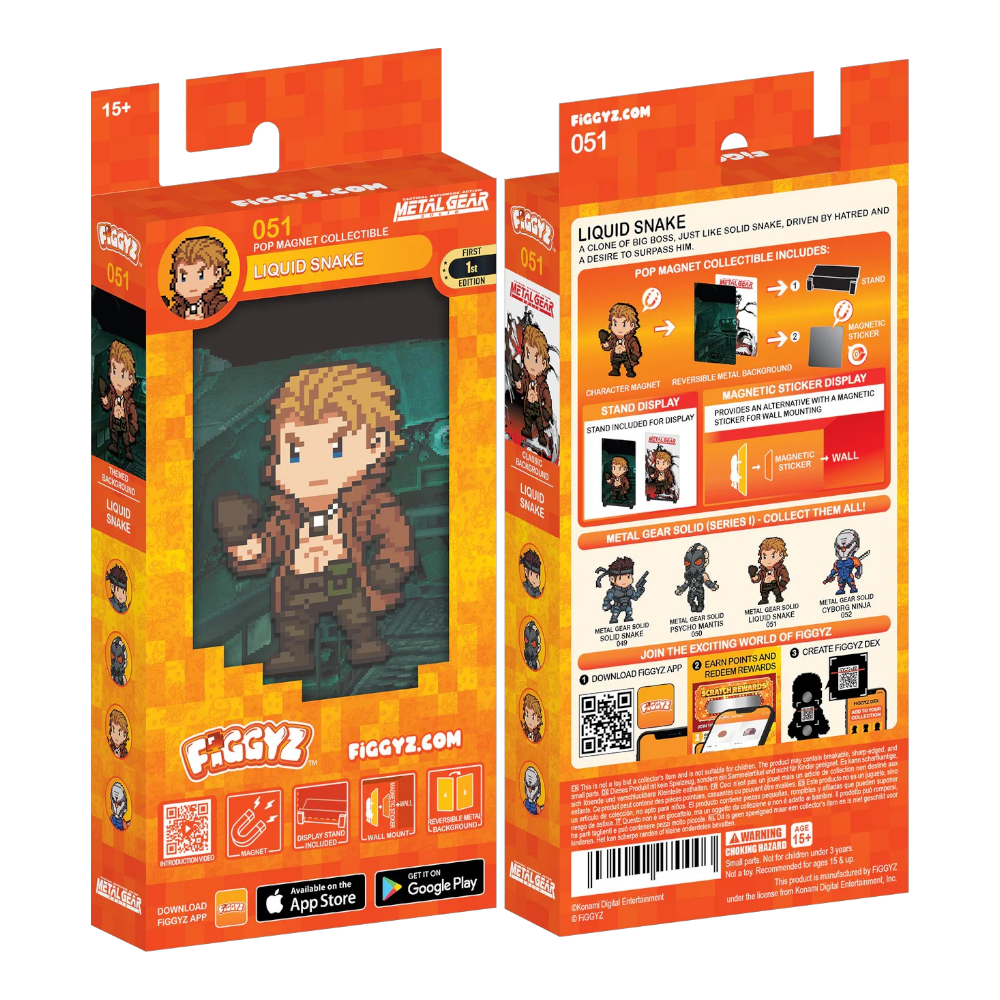 Metal Gear Solid 1 FiGGYZ Liquid Snake - #51