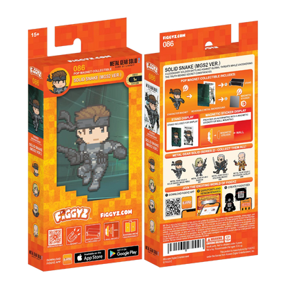 Metal Gear Solid 2 FiGGYZ Solid Snake (Hero Pose) - #86