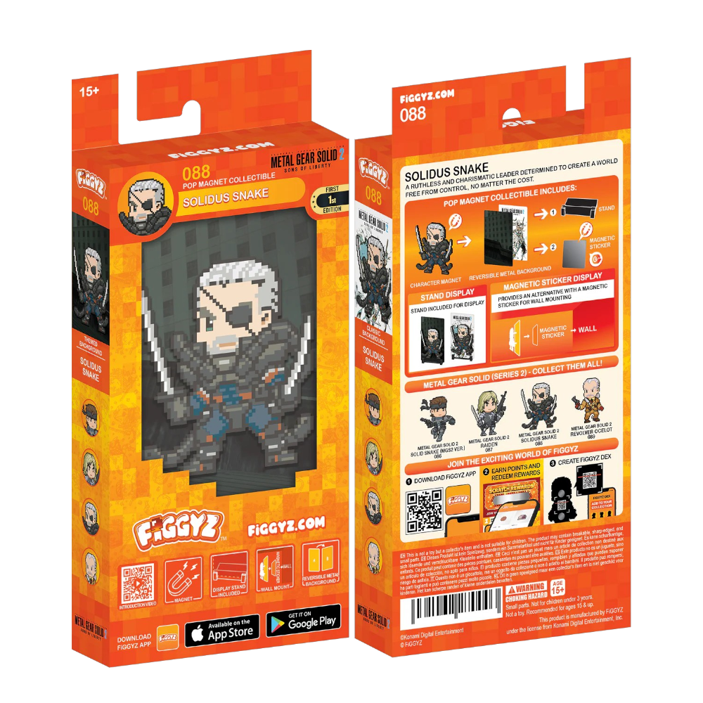 Metal Gear Solid 2 FiGGYZ Solidus Snake - #88