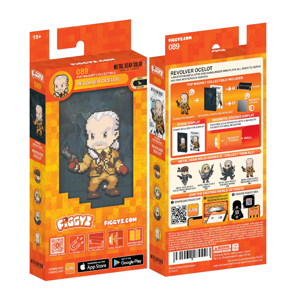 Metal Gear Solid 2 FiGGYZ Revolver Ocelot - #89