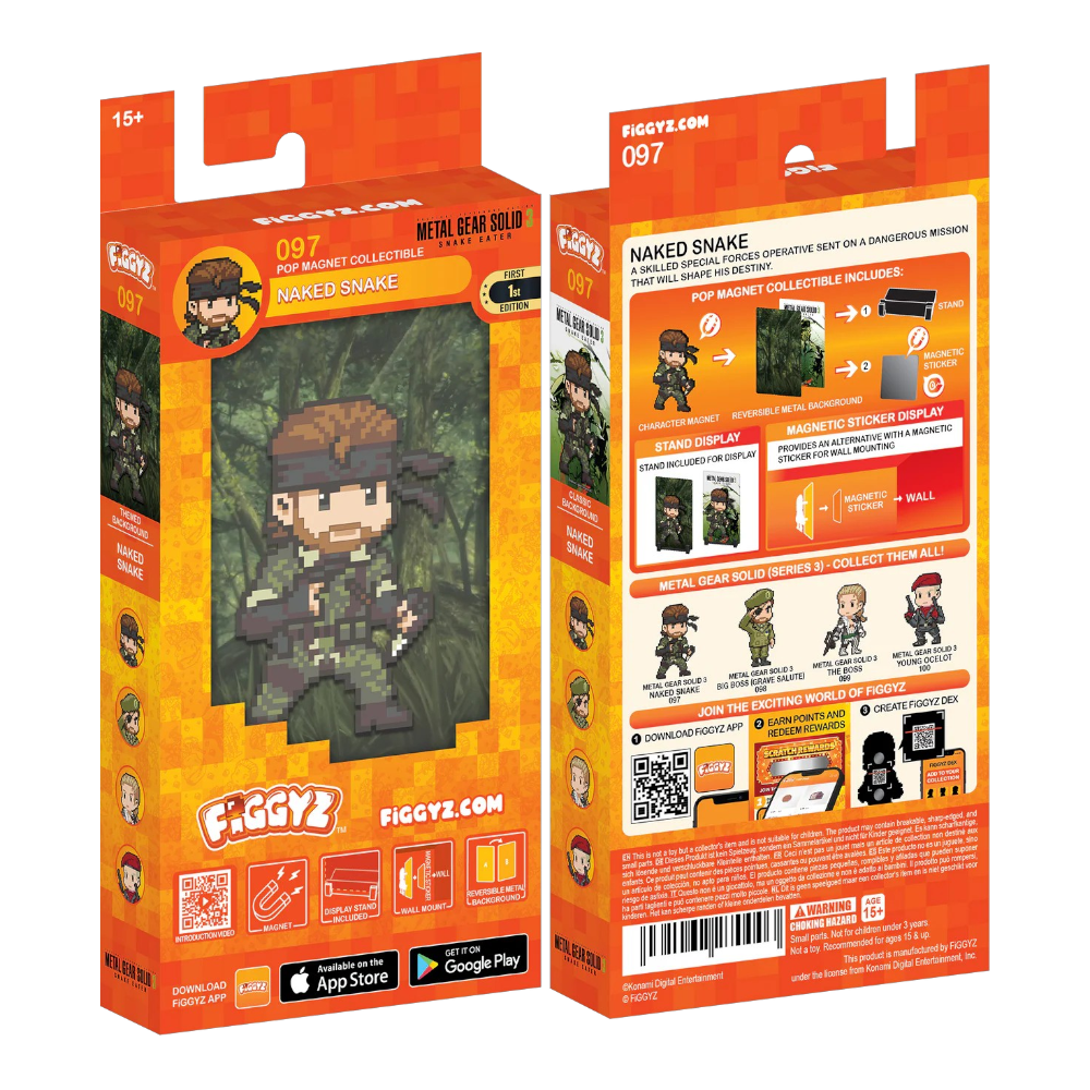 Metal Gear Solid 3 FiGGYZ Naked Snake - #97