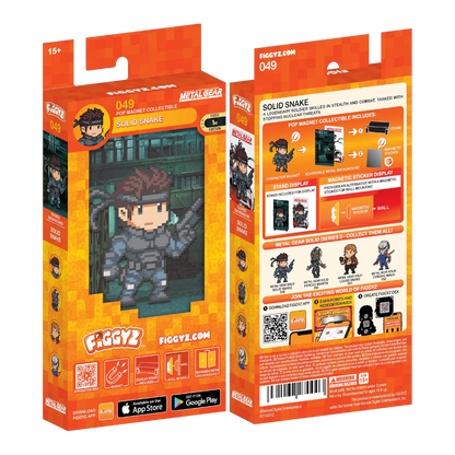 Metal Gear Solid 1 FiGGYZ Solid Snake - #49