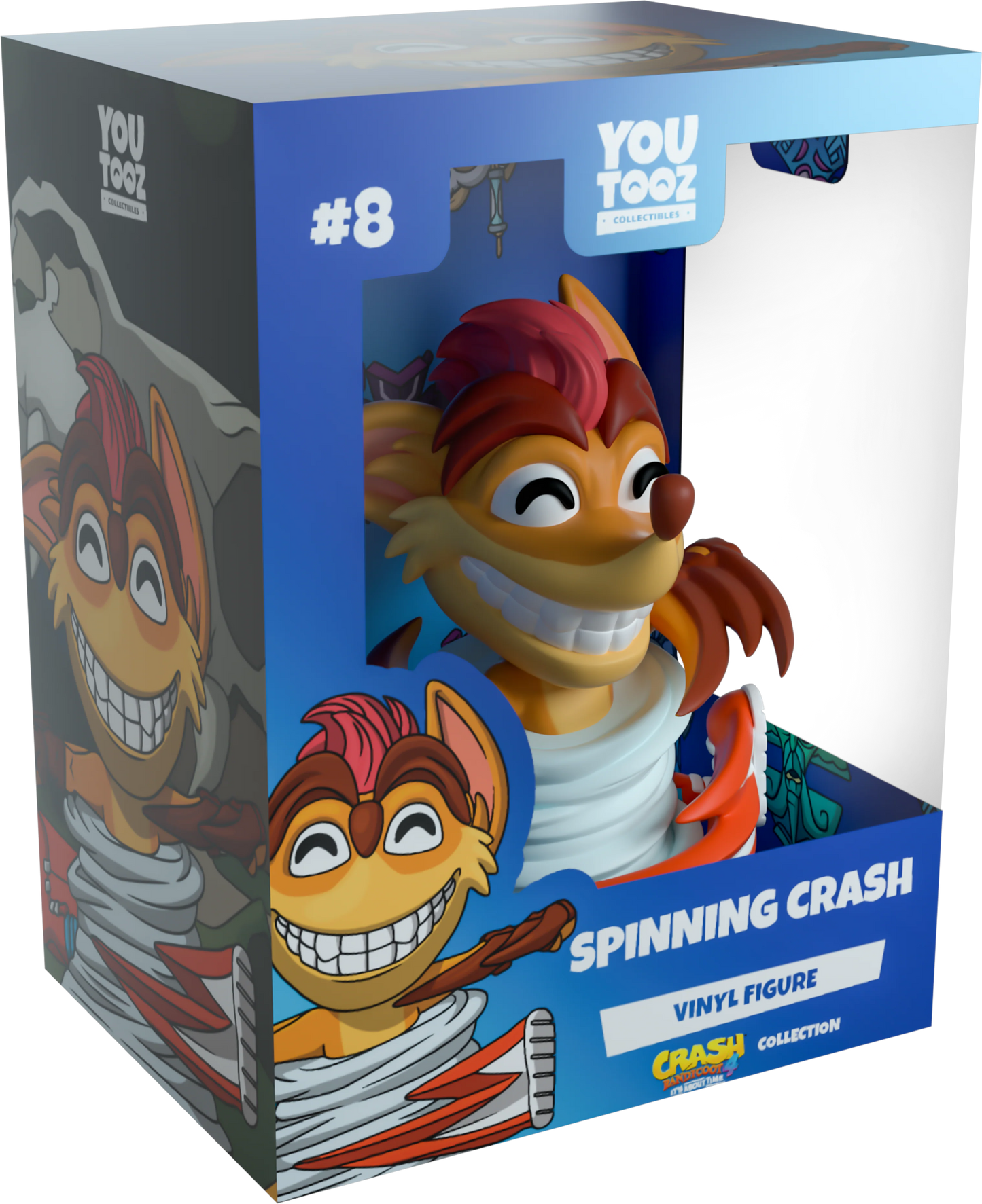 Crash Bandicoot Spinning Crash Youtooz Vinyl Figure