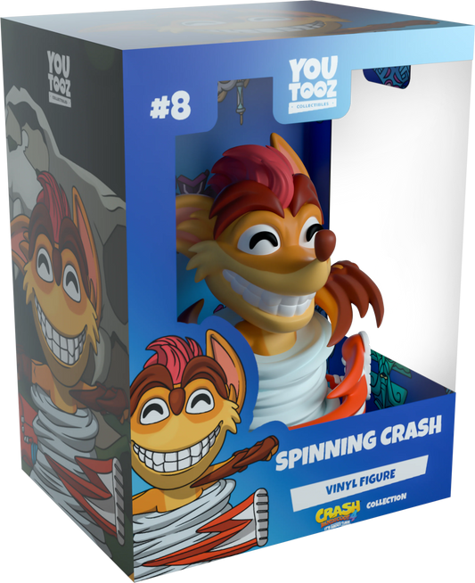 Crash Bandicoot Spinning Crash Youtooz Vinyl Figure