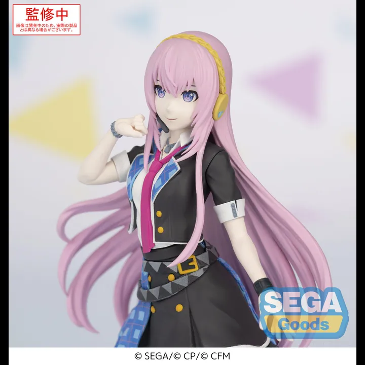 Hatsune Miku: Colorful Stage! Desktop x Decorate Megurine Luka School Sekai Ver