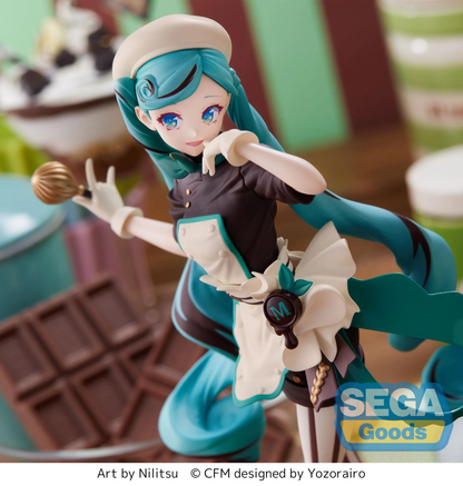 Hatsune Miku Bitter Patissier SEGA Luminasta Figure