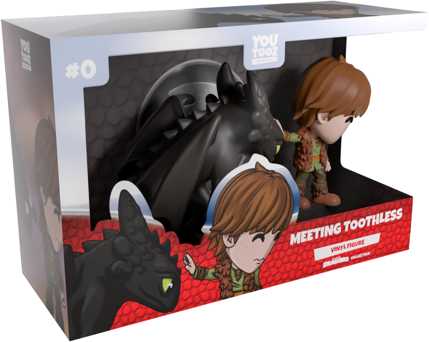 How to Train Your Dragon Youtooz Vinyl Figure Meeting Toothless