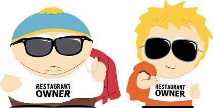 South Park Youtooz Vinyl Figure Restaurant Owners